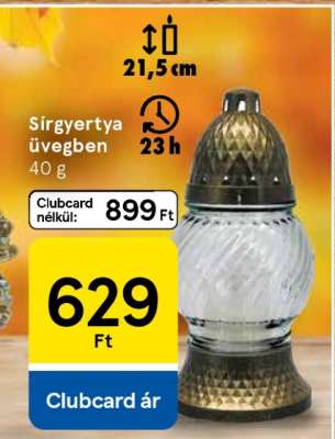 Sírgertya üvegben