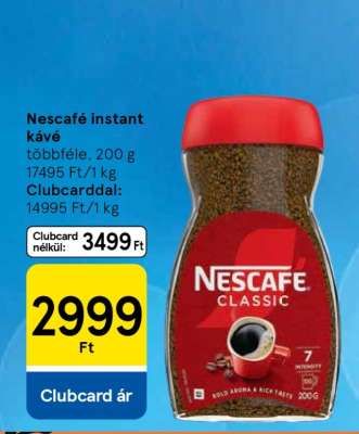 NESCAFÉ﻿﻿ Instant kávé*