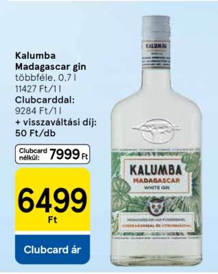 Kalumba Madagascar gin