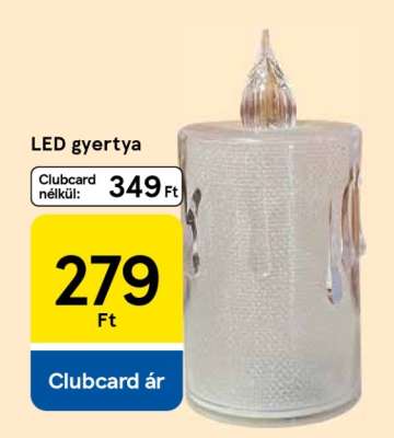 LED gyertya