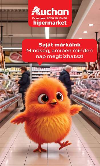 Újság Auchan - 2026.10.15 - 2026.10.28.