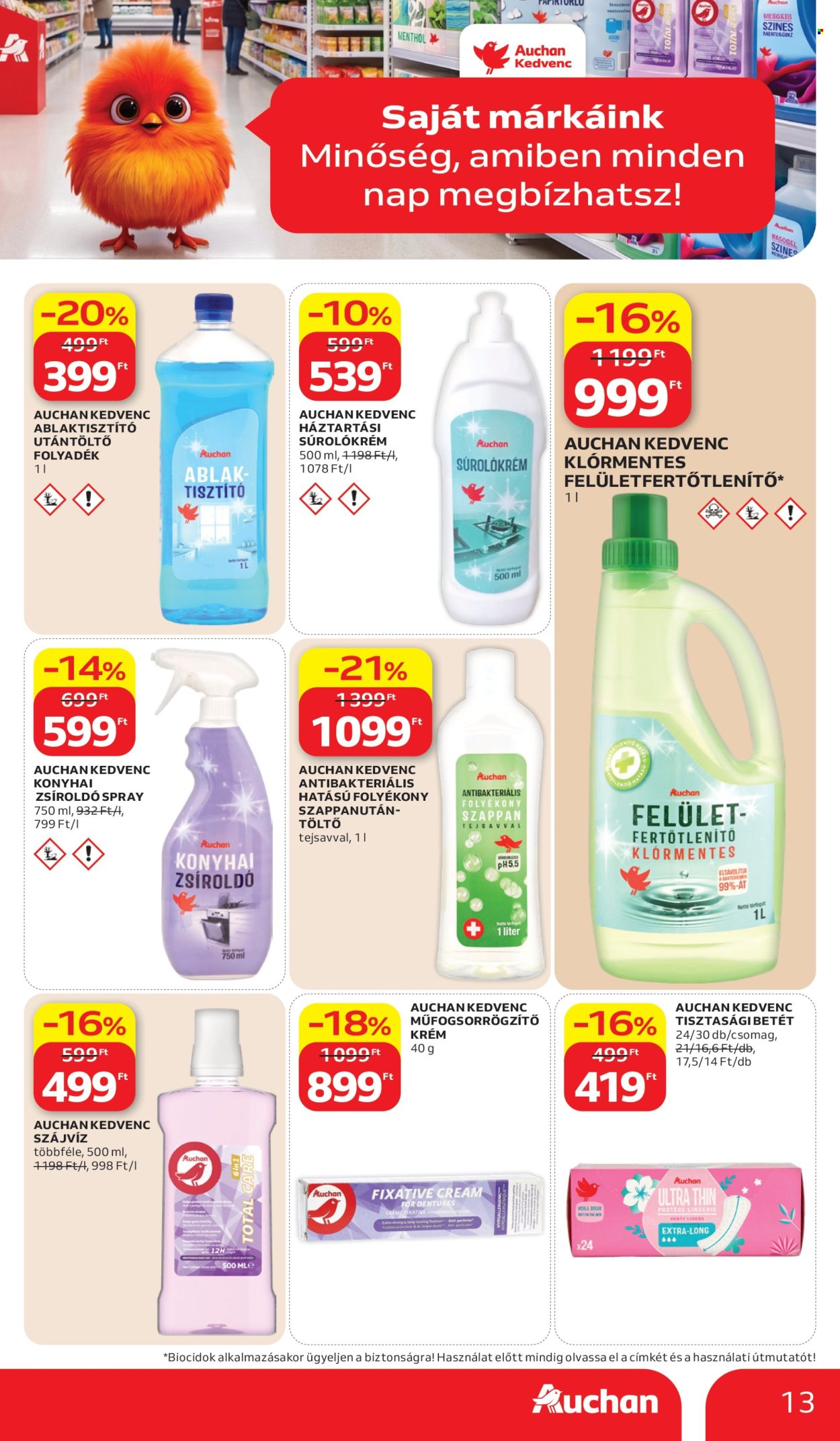 Auchan akciós újságok - 2026.10.15 - 2026.10.28. Oldal 13