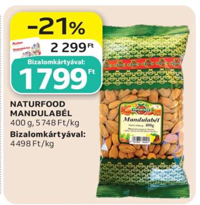 NATURFOOD MANDULABÉL