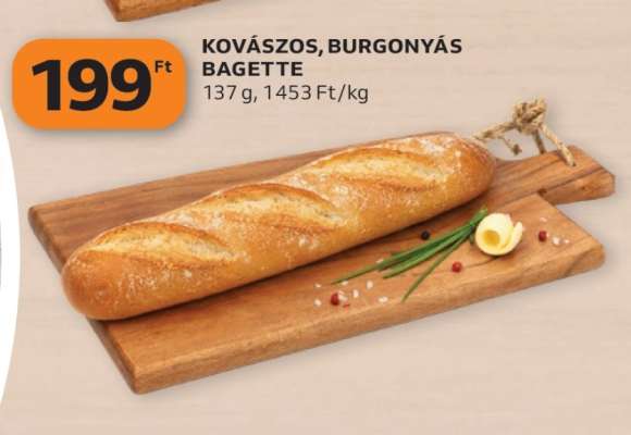 Kovászos, Burgonyás Bagette