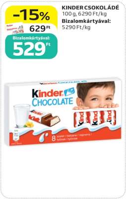 KINDER Csokoládé