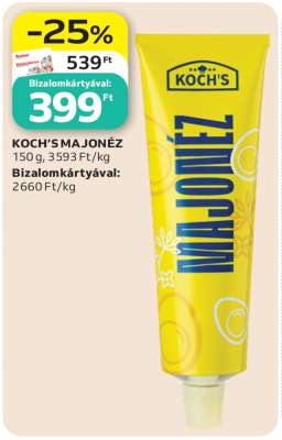 Koch's majonéz