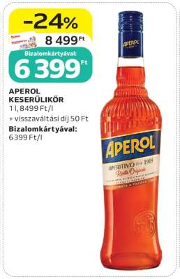 APEROL KESERŰLIKŐR