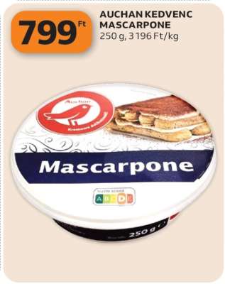 Auchan Kedvenc Mascarpone