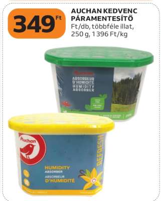 Auchan Kedvenc Páramentesítő