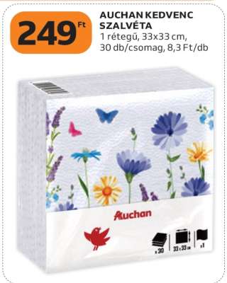 AUCHAN KEDVENC SZALVÉTA