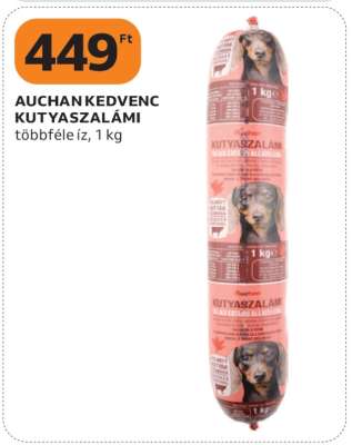AUCHAN KEDVENC KUTYASZALÁMI