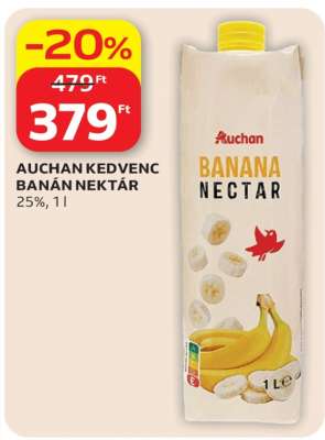 AUCHAN KEDVENC BANÁN NEKTÁR