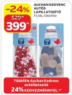 AUCHAN KEDVENC AUTÓS LAPILLATOSÍTÓ