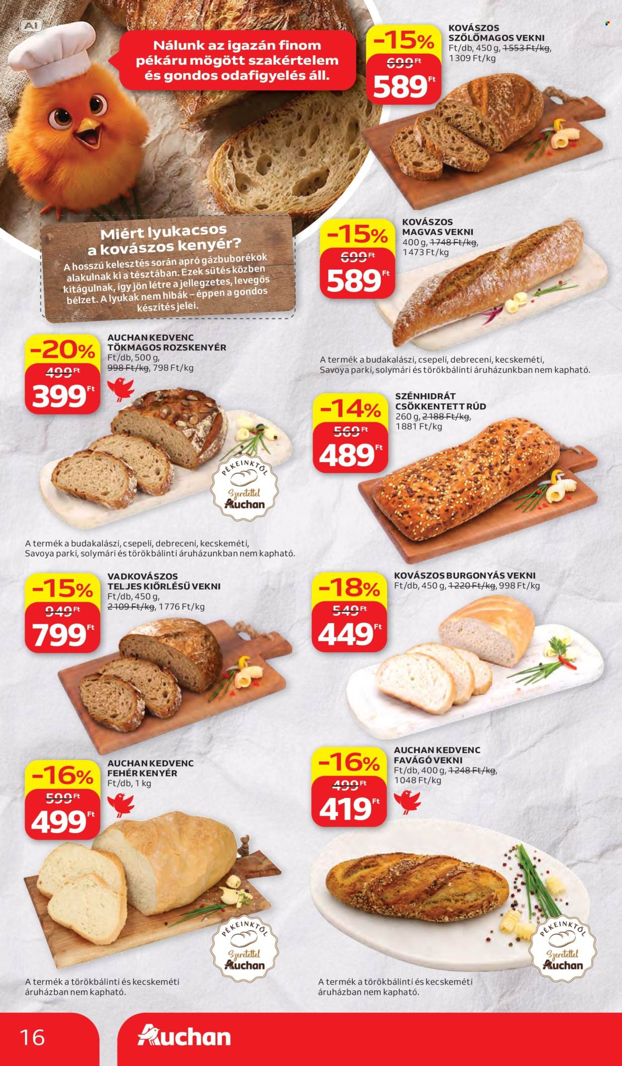 Auchan akciós újságok - 2026.10.15 - 2026.10.21. Oldal 16