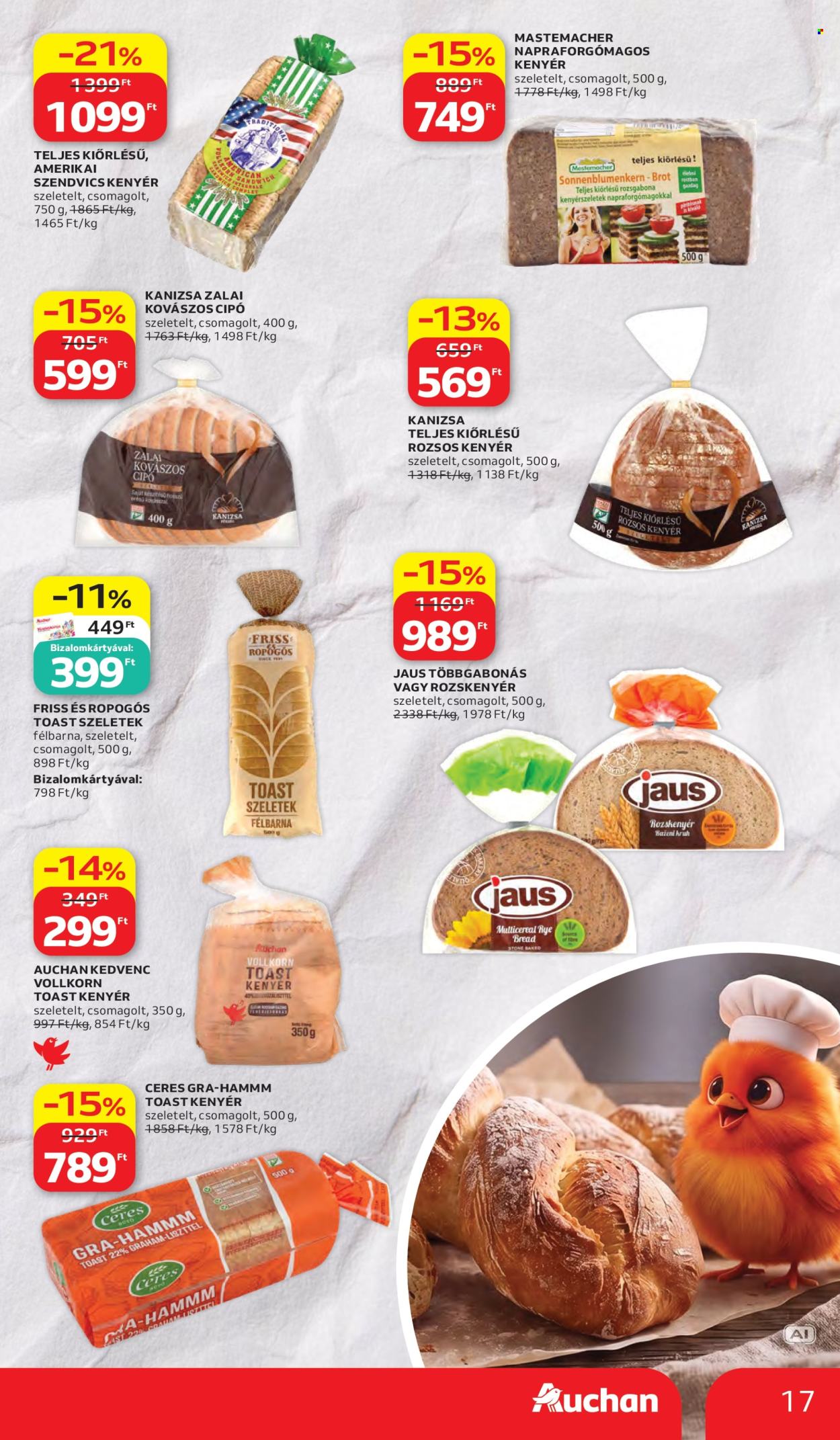 Auchan akciós újságok - 2026.10.15 - 2026.10.21. Oldal 17