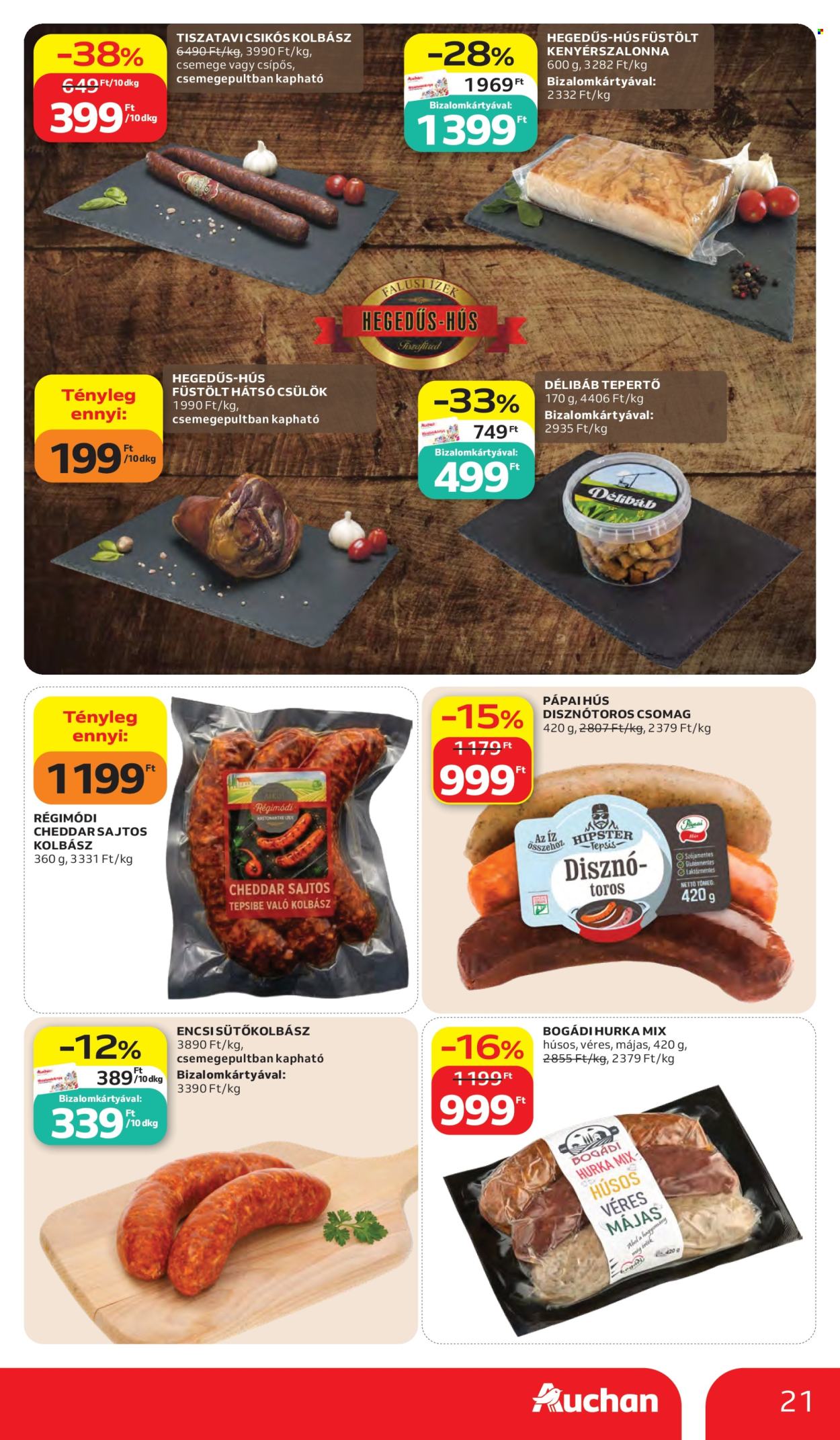 Auchan akciós újságok - 2026.10.15 - 2026.10.21. Oldal 21