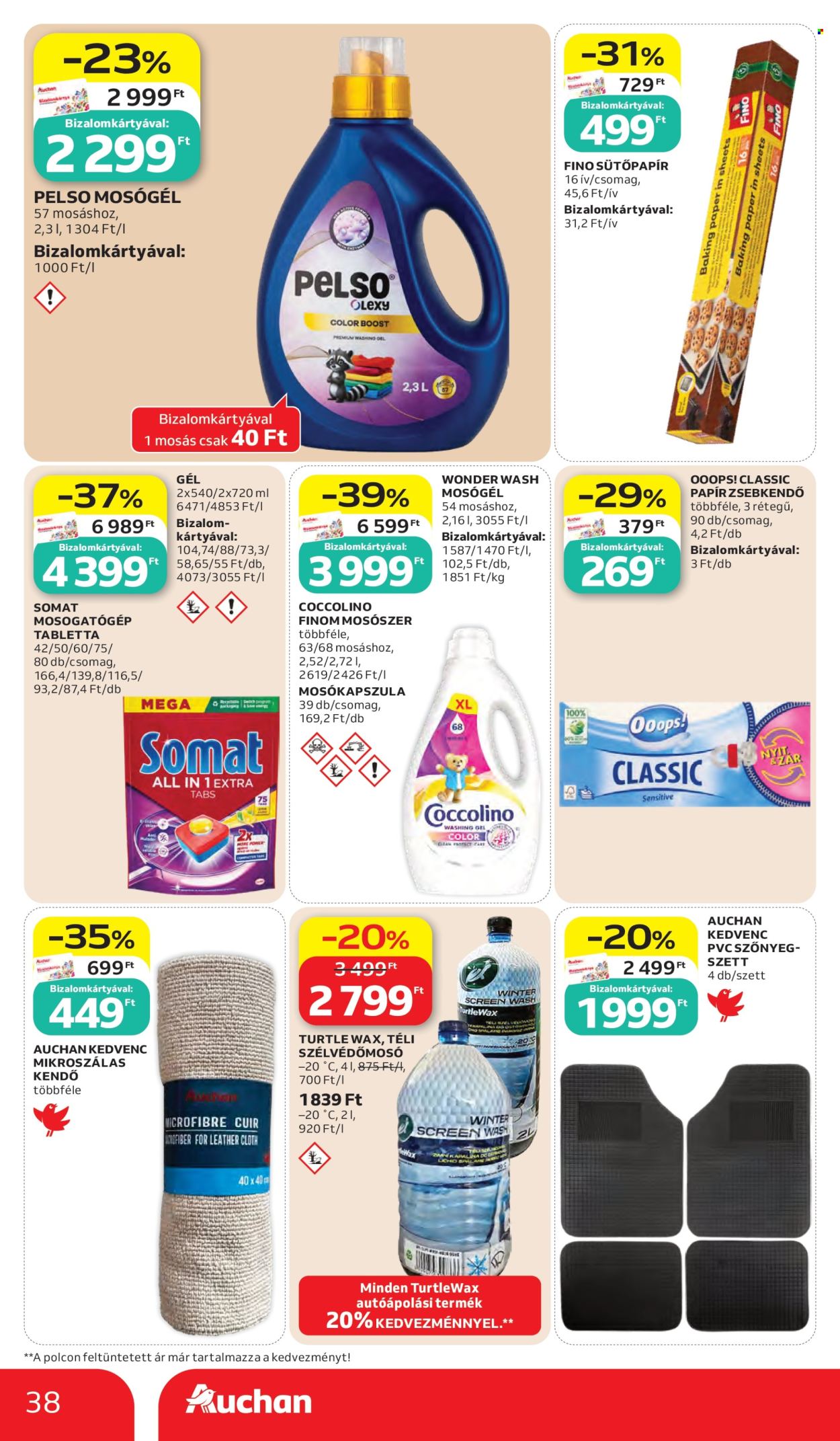 Auchan akciós újságok - 2026.10.15 - 2026.10.21. Oldal 38