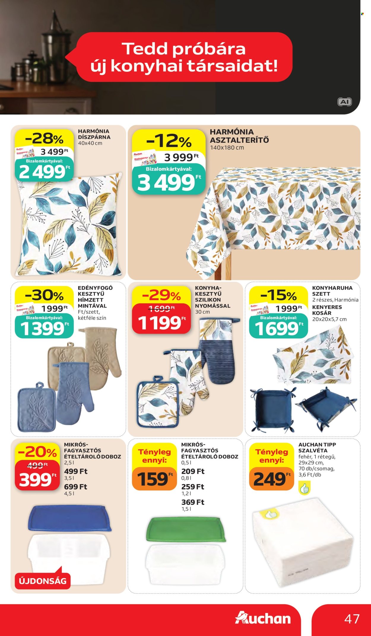 Auchan akciós újságok - 2026.10.15 - 2026.10.21. Oldal 47
