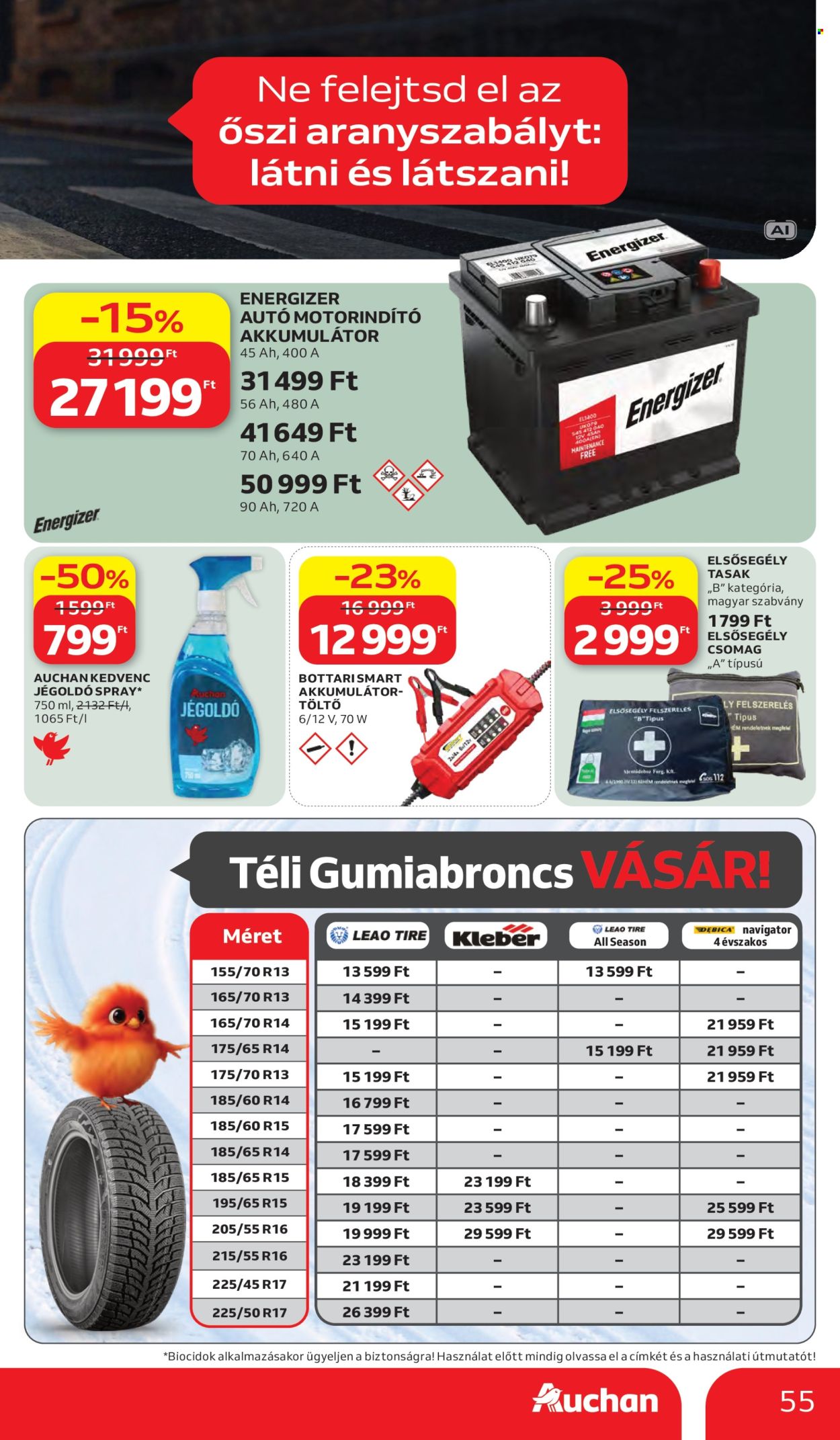 Auchan akciós újságok - 2026.10.15 - 2026.10.21. Oldal 55