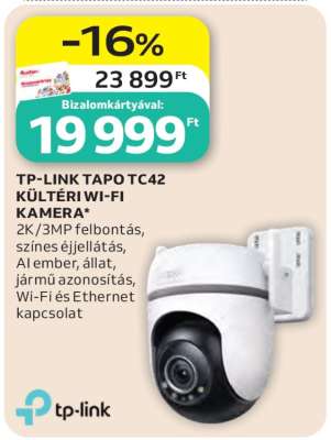 TP-LINK TAPO TC42 KÜLTÉRI WI-FI KAMERA