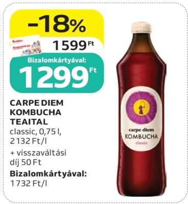 CARPE DIEM KOMBUCHA TEAITAL