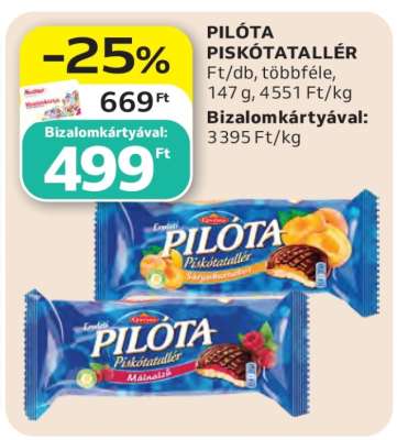 PILÓTA Piskótatallér