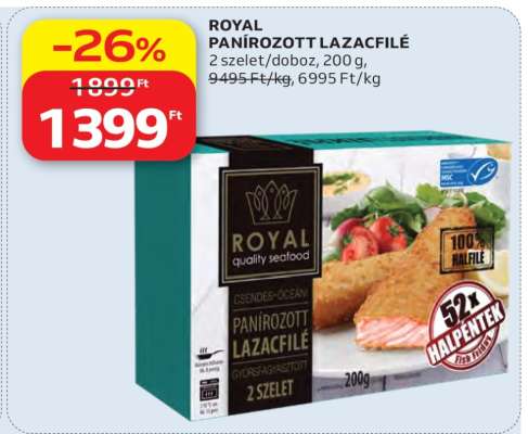 ROYAL PANÍROZOTT LAZACFILÉ