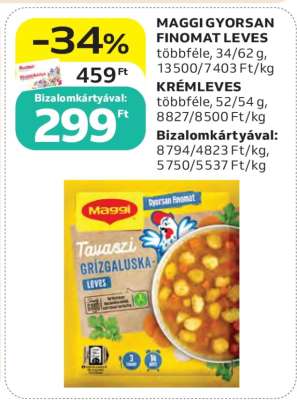 MAGGI GYORSAN FINOMAT LEVES