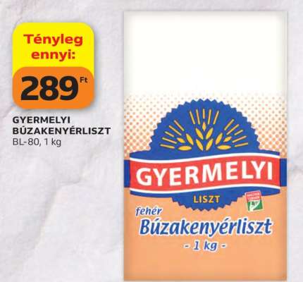 GYERMELYI BÚZAKENYÉRLISZT