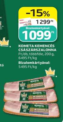 KOMETA KEMENCÉS CSÁSZÁRSZALONNA