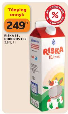 RISKA ESL DOBOZOS TEJ