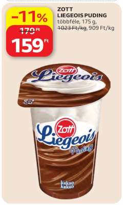 Zott Liegeois Puding