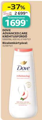 Dove Advanced Care Krémtusfürdő