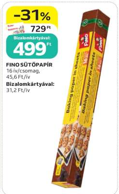 Fino sütőpapír