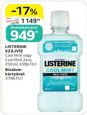 LISTERINE Szájvíz