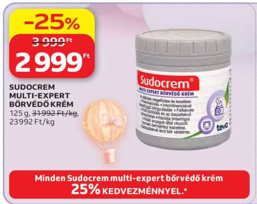 SUDOCREM MULTI-EXPERT BŐRVÉDŐ KRÉM
