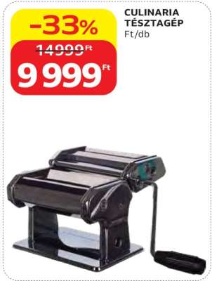 CULINARIA TÉSZTAGÉP