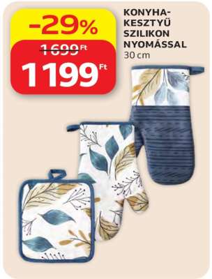 KONYHAKESZTYŰ SZILIKON NYOMÁSSAL