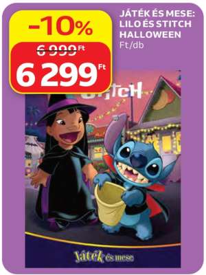 JÁTÉK ÉS MESE: LILO ÉS STITCH HALLOWEEN