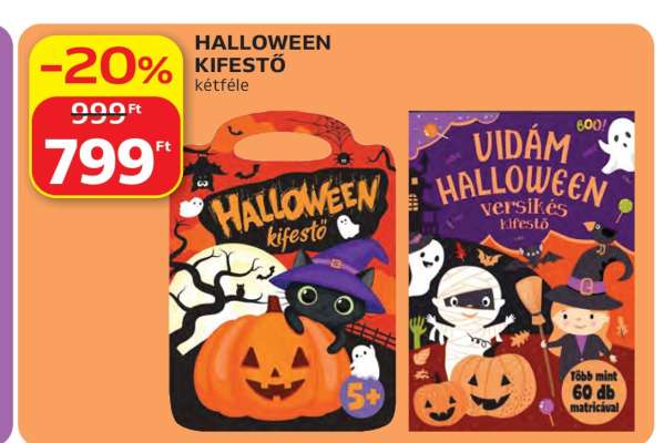 HALLOWEEN KIFESTŐ