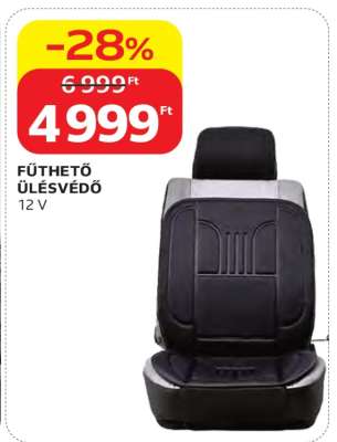 Fűthető ülésvédő