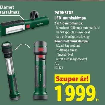 PARKSIDE LED-munkalámpa