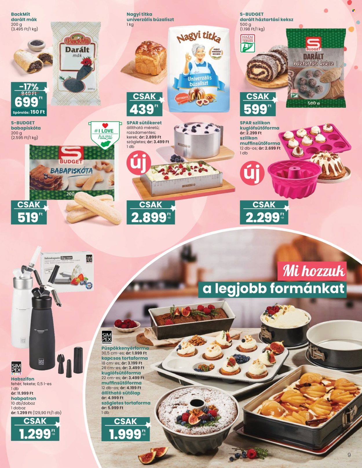 INTERSPAR akciós újságok - 2026.10.14 - 2026.11.11. Oldal 9