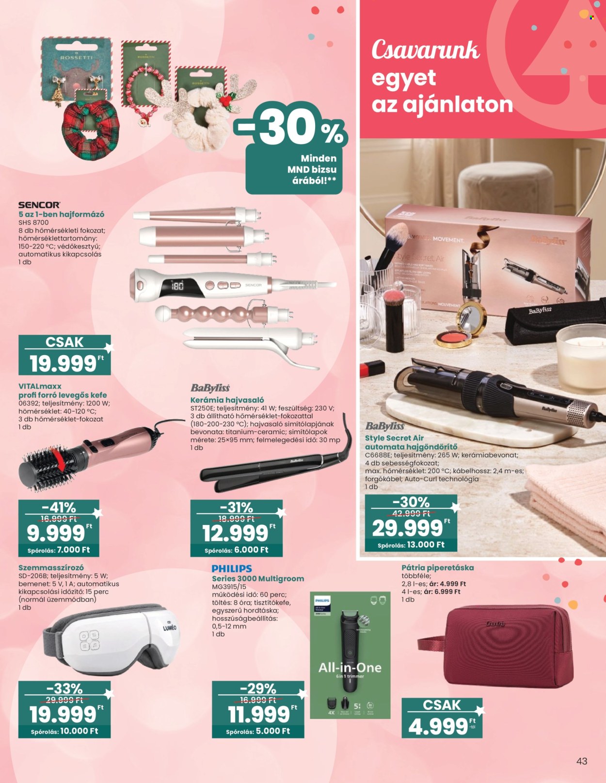 INTERSPAR akciós újságok - 2026.10.14 - 2026.11.11. Oldal 43