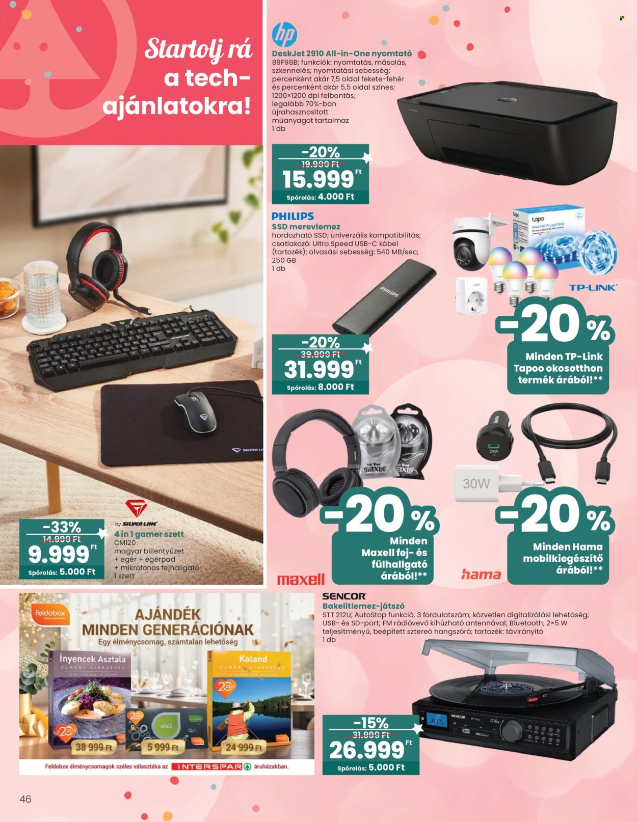 INTERSPAR akciós újságok - 2026.10.14 - 2026.11.11. Oldal 46