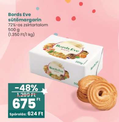 Bords Eve sütőmargarin