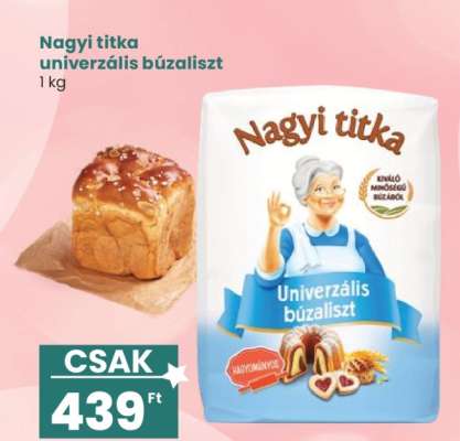 Nagyi titka univerzális búzaliszt