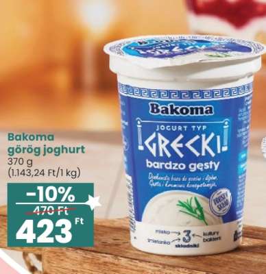 Bakoma görög joghurt