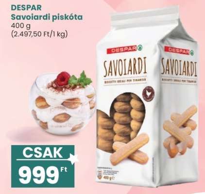 DESPAR Savoiardi piskóta