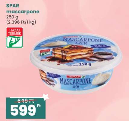 SPAR mascarpone